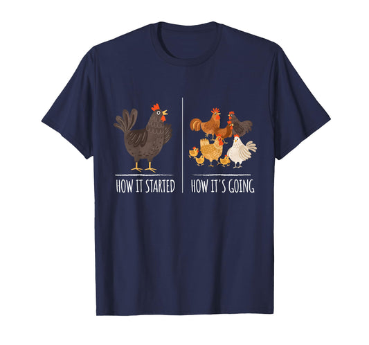 Chicken Meme Shirt Farm Hen Pun Apparel for Chicken Lovers T-Shirt
