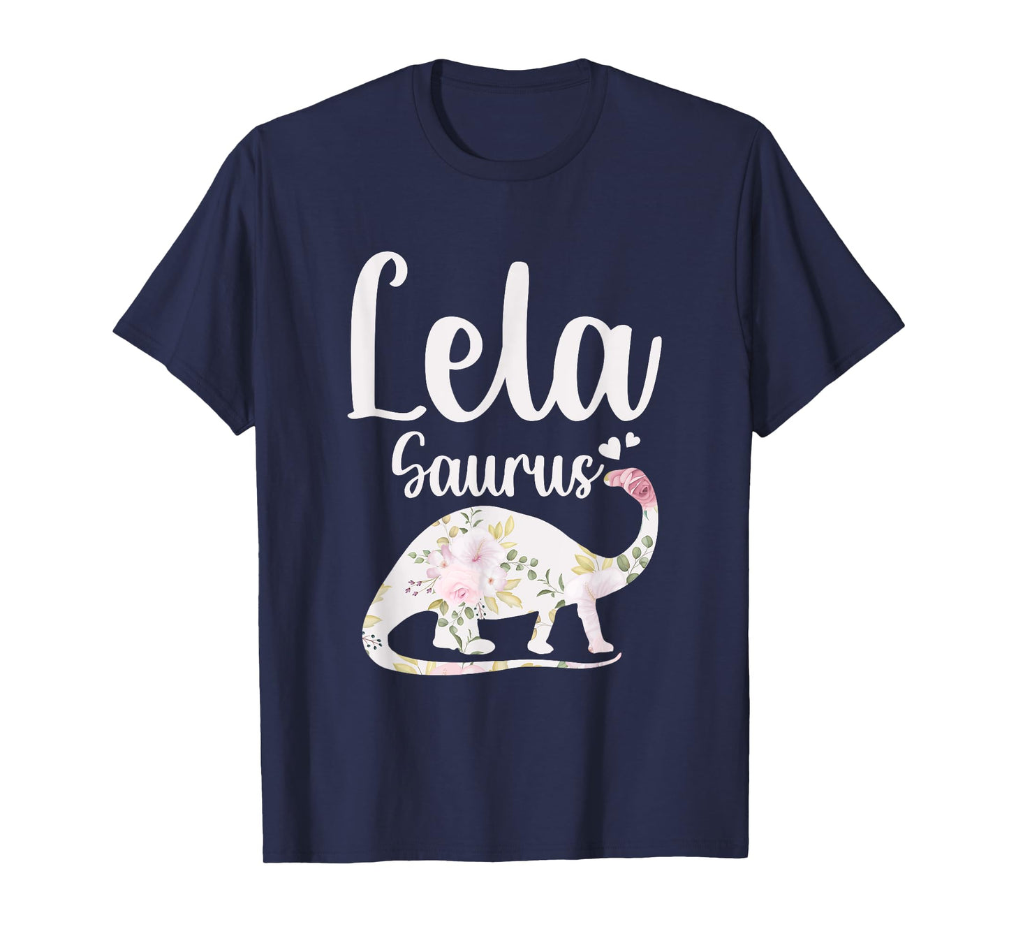 Lela Saurus Grandma Mother's Day Thanksgiving Christmas T-Shirt