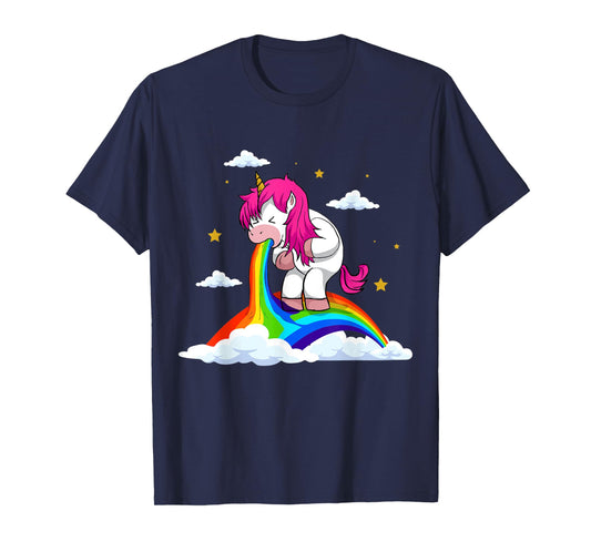 The cheerful evil unicorn T-Shirt