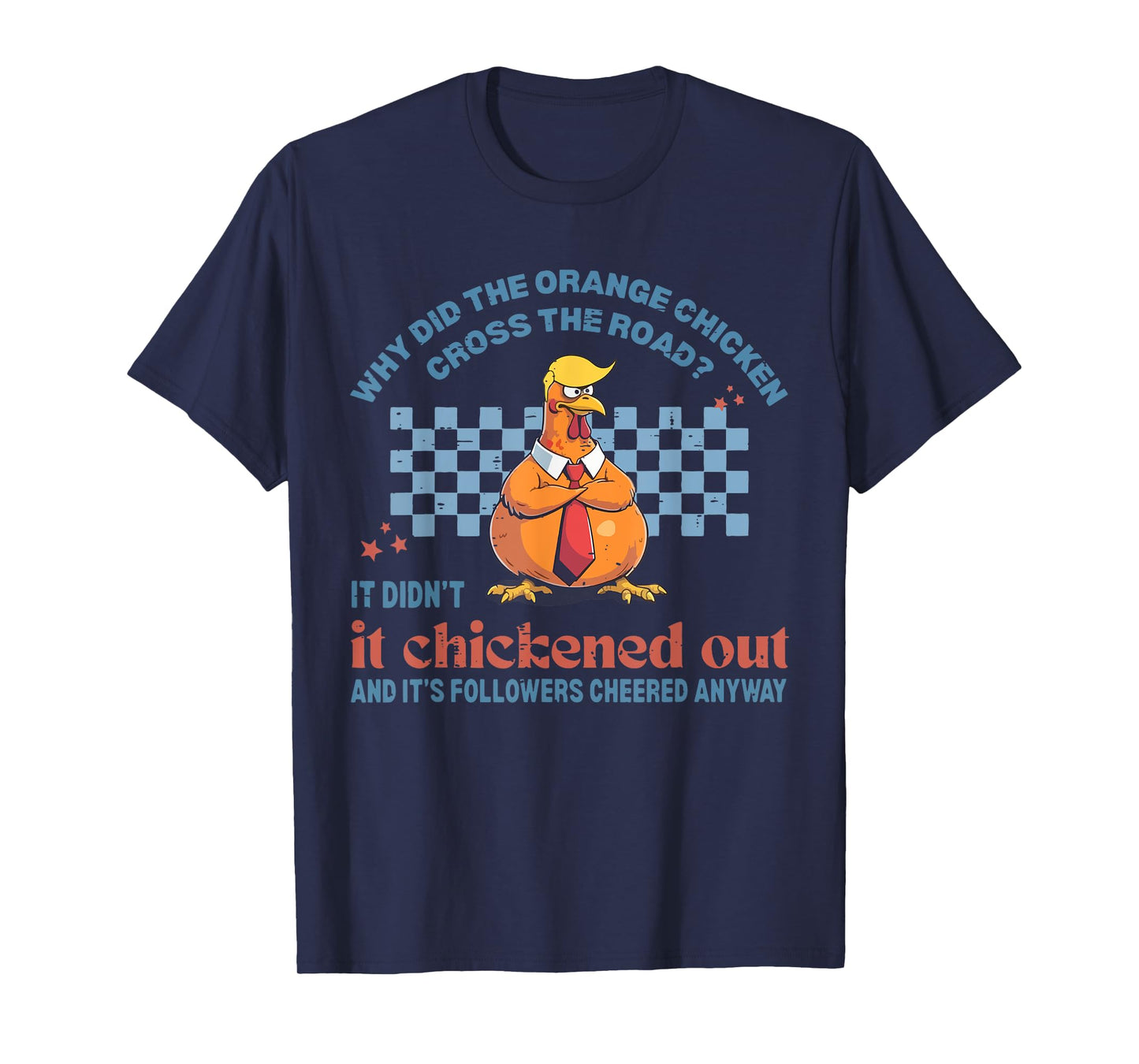 Retro Funny TACO Trump always Chickens Out Cute Tariff Meme T-Shirt