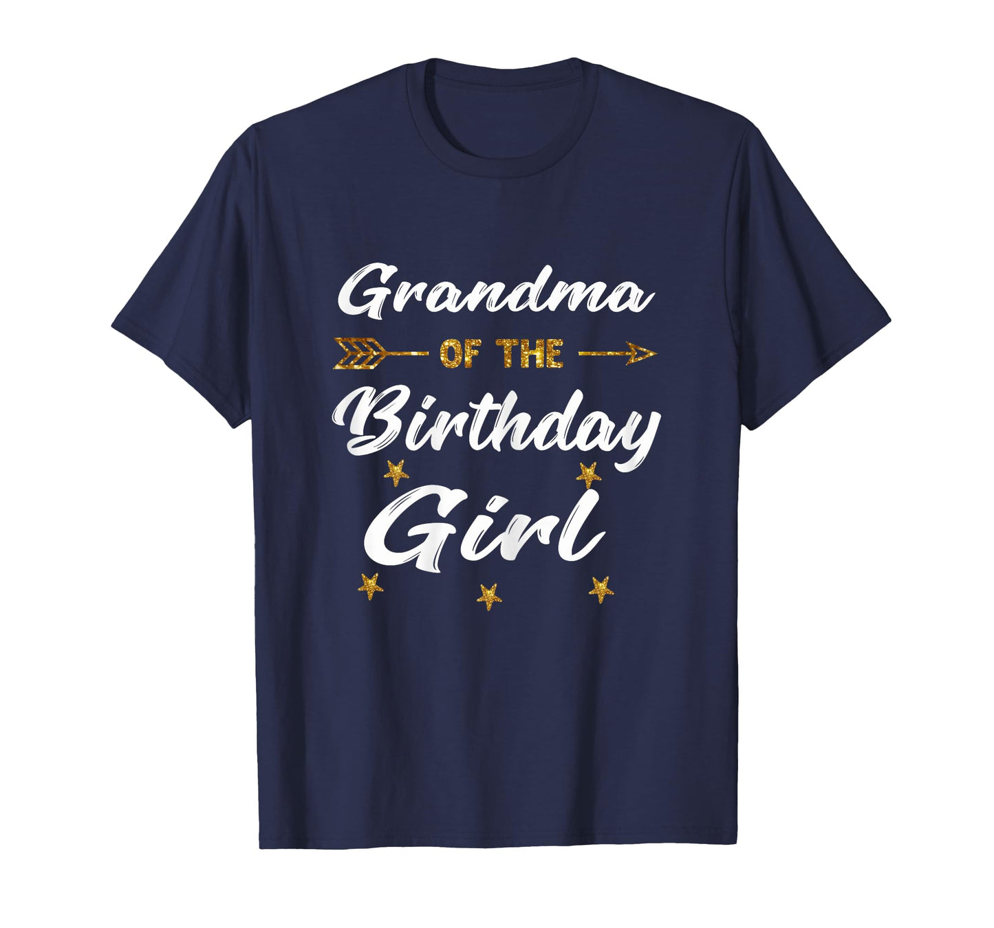 Grandma Of The Birthday Girl Princess Gift Matching Birthday T-Shirt