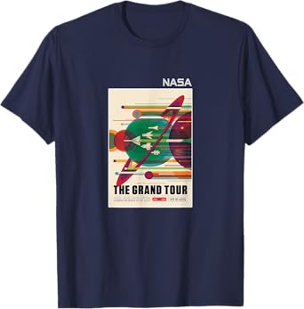 The Official Grand Tour Space Tourism Poster NASA T-Shirt T-Shirt