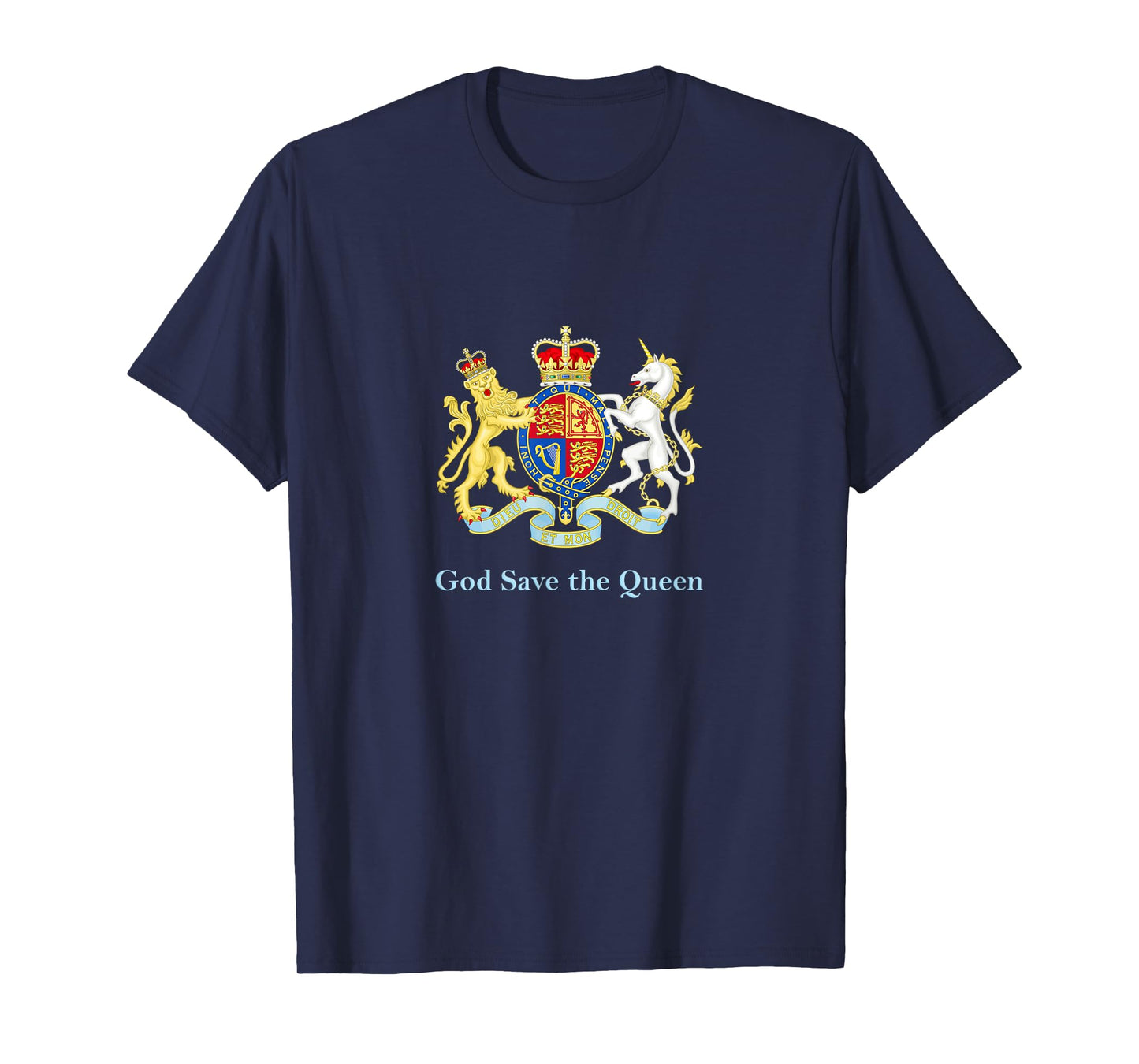 Royal Coat of Arms God Save the Queen T-Shirt