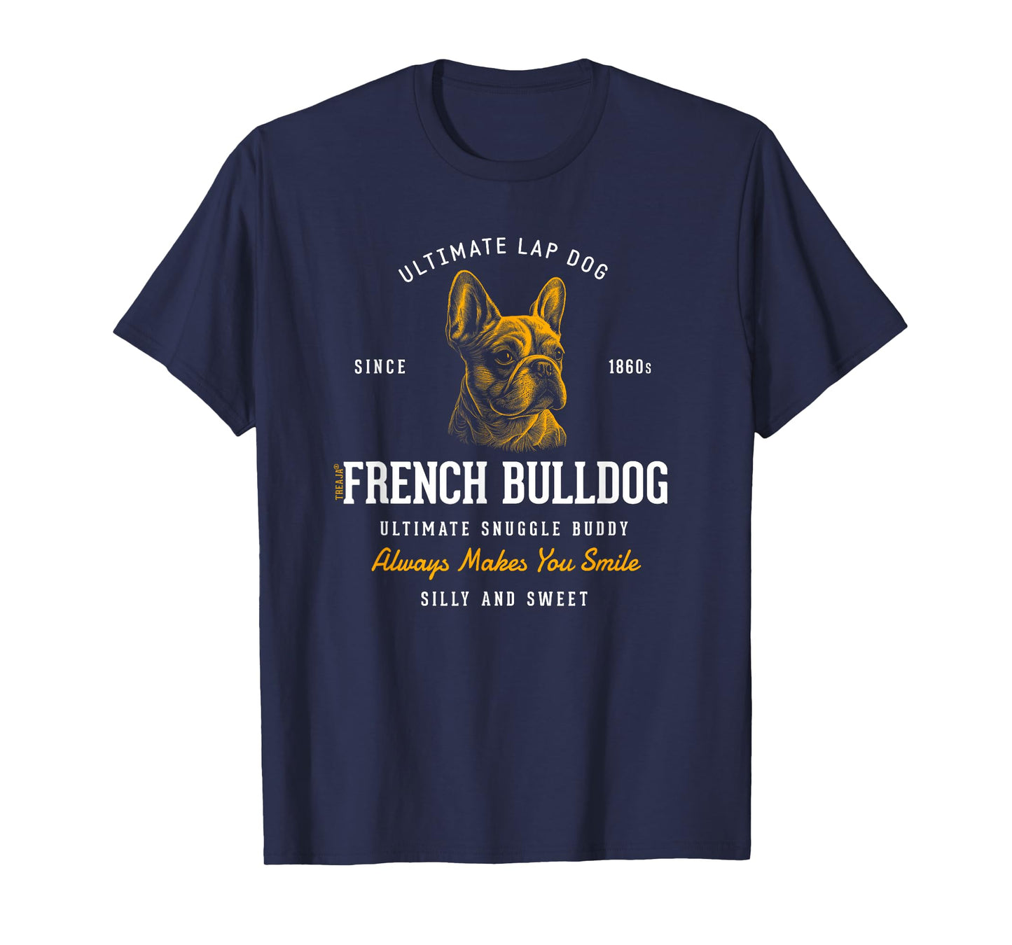 Vintage Styled Retro French Bulldog T-Shirt
