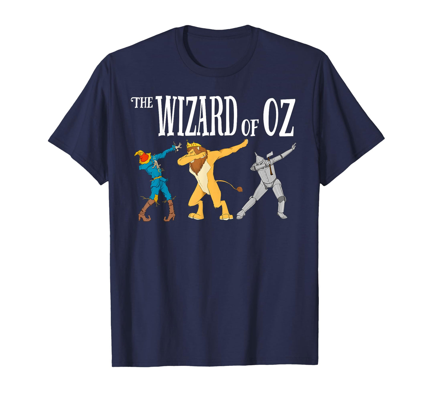 Cowardly Lion Scarecrow Tin Man The Wizard Of Oz T-Shirt