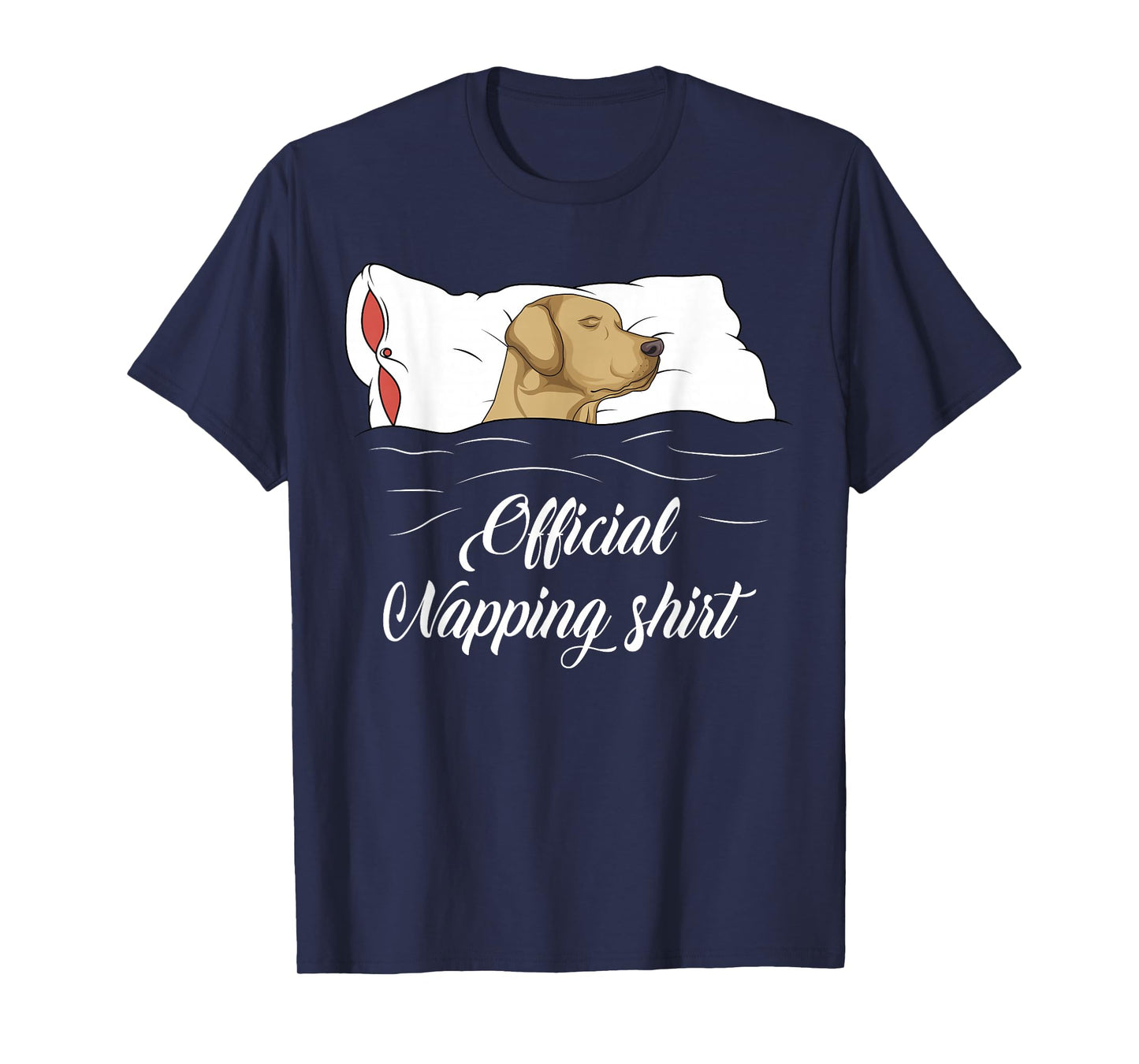 Sleeping Labrador Retriever Pyjamas Lab Dog Official Napping T-Shirt