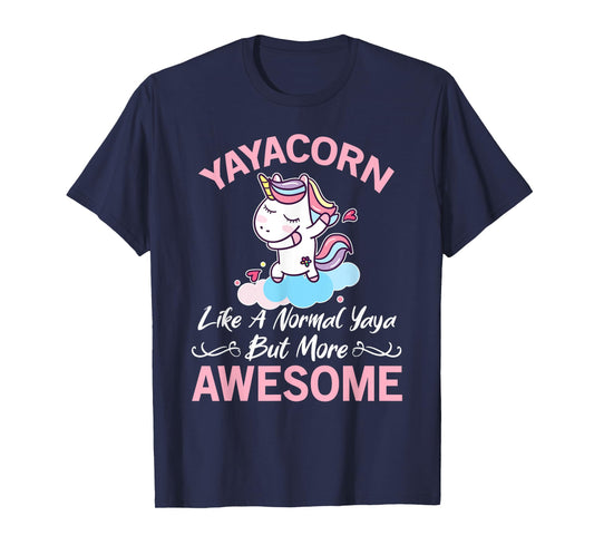Yayacorn Funny Unicorn Gift For Yaya T-Shirt