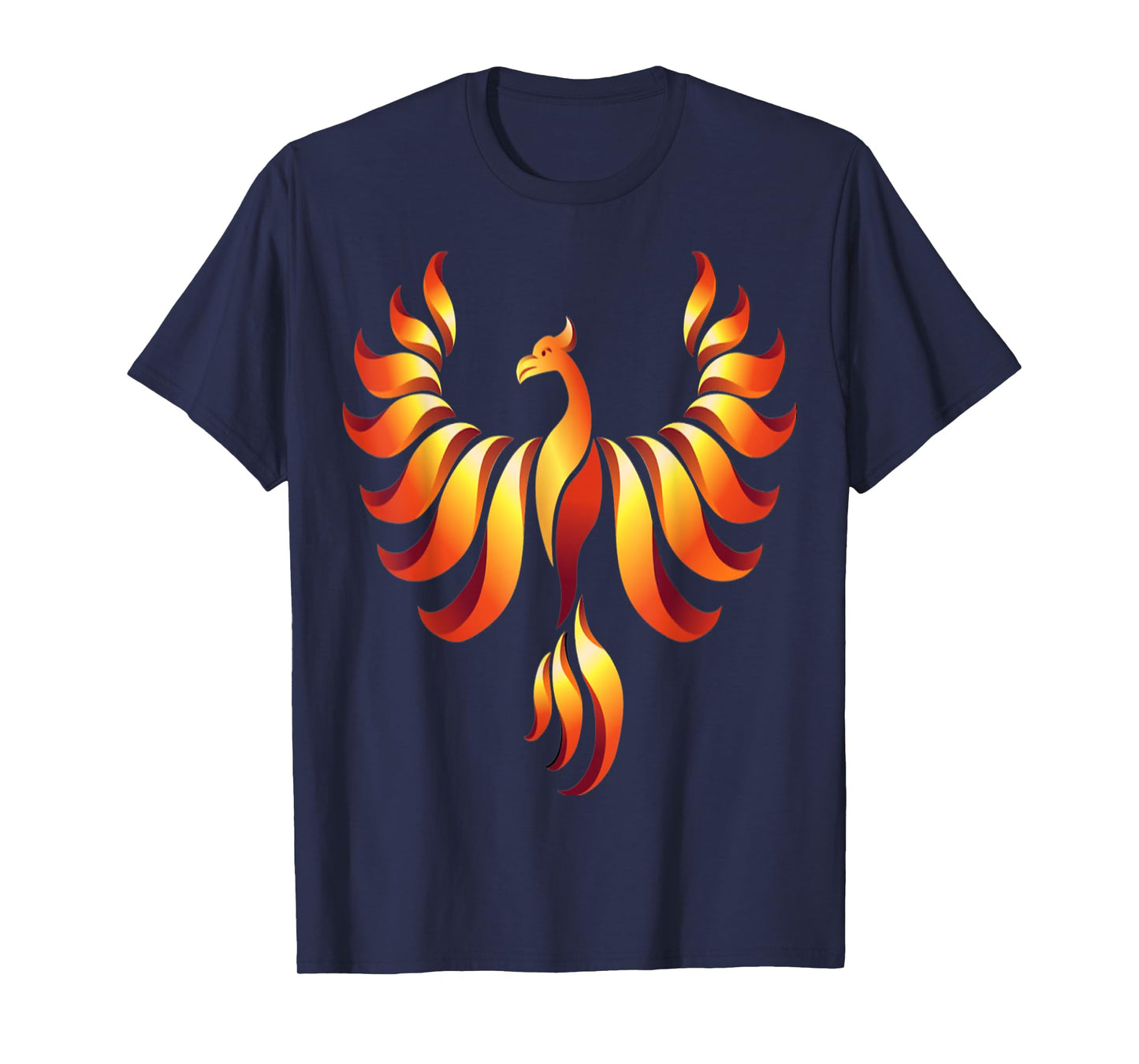 Rising Phoenix Rise from the Ashes Rebirth Symbol T-Shirt