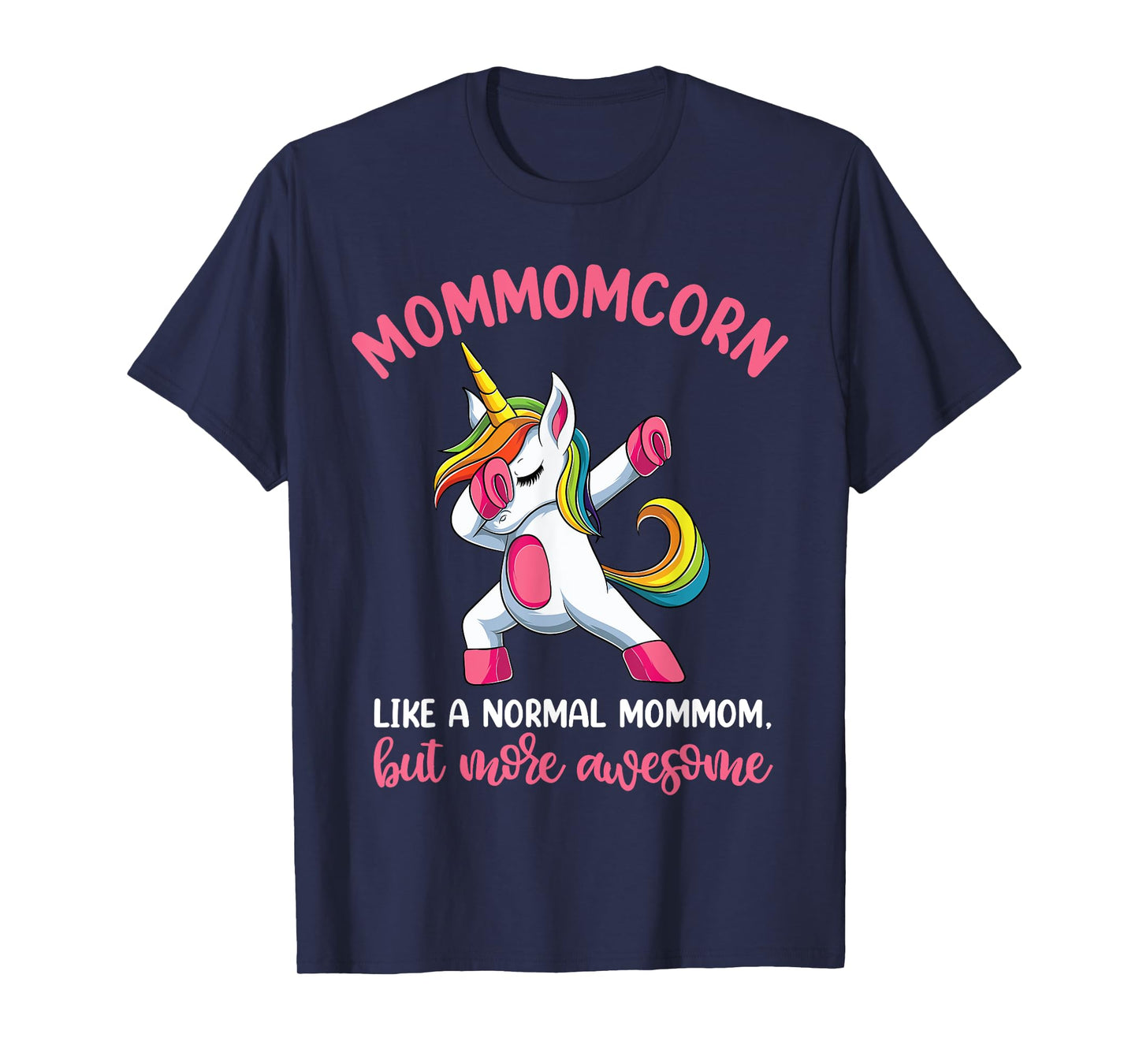 Mommomcorn Mommom Unicorn Shirts, Unicorn Birthday T-Shirt