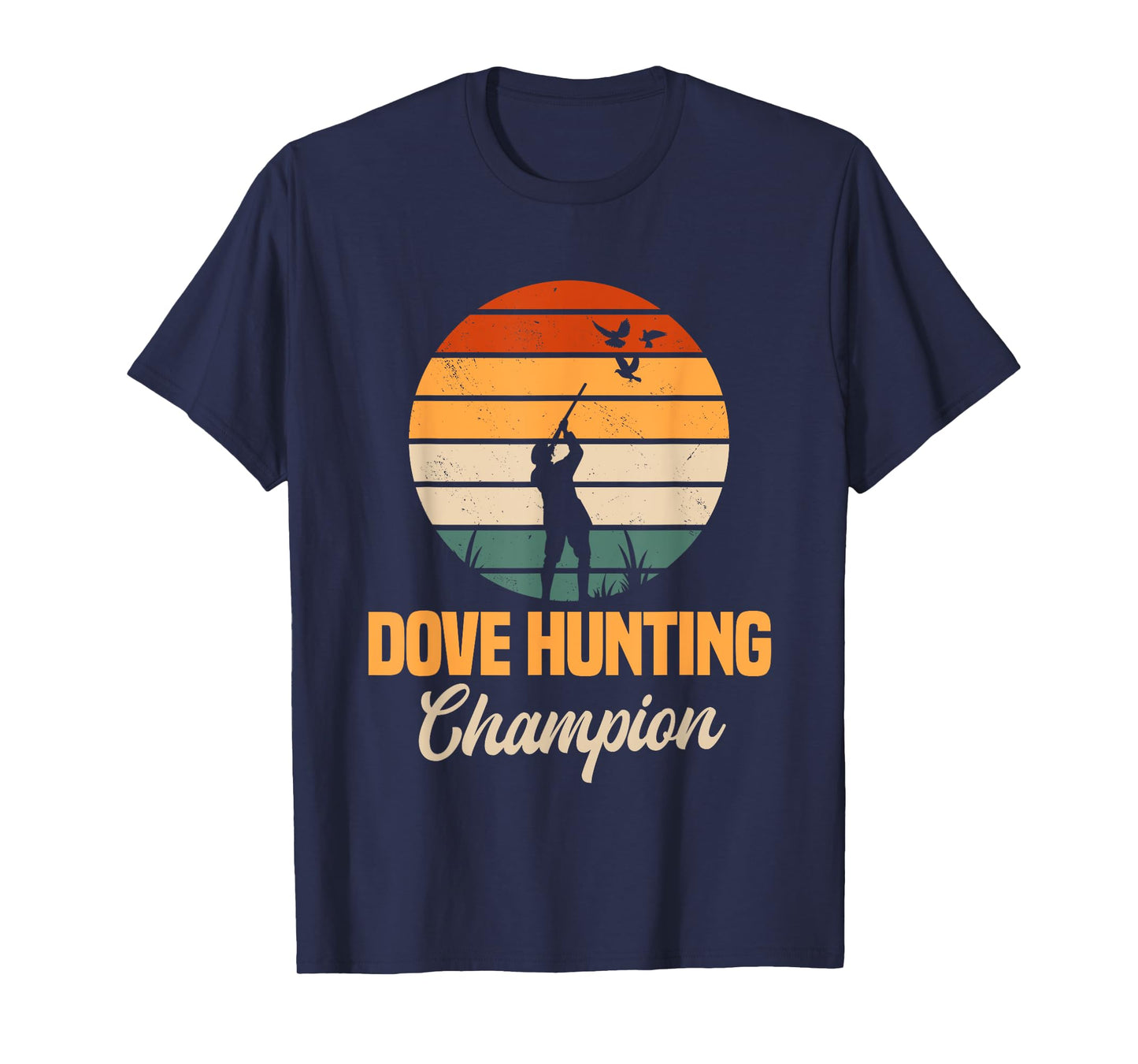 Dove Hunting Retro Vintage Bird Pigeon Hunter Huntress T-Shirt