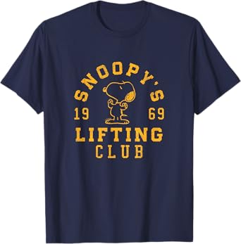 Snoopy - Lifting Club T-Shirt