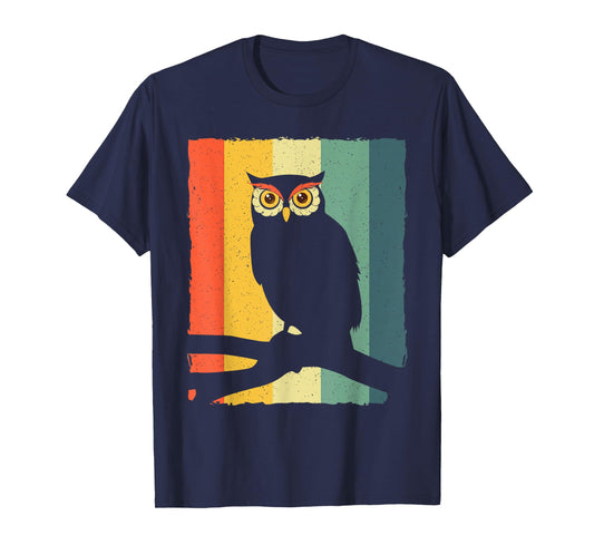 Funny Owls Design For Men Women Kids Animal Lover Night Owl T-Shirt