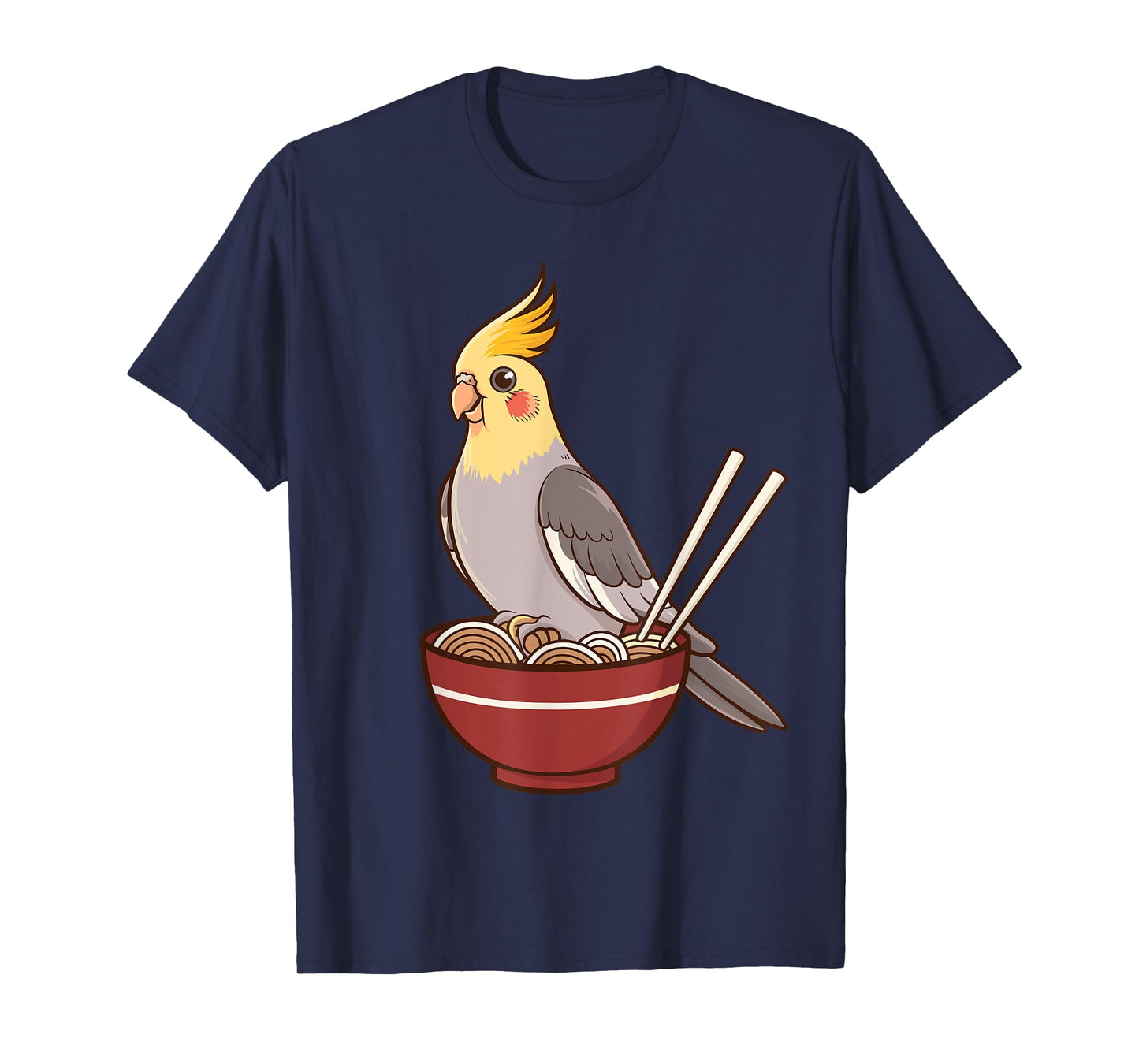 Cute Cockatiel Art For Men Women Kids Cockatiel Bird Lover T-Shirt