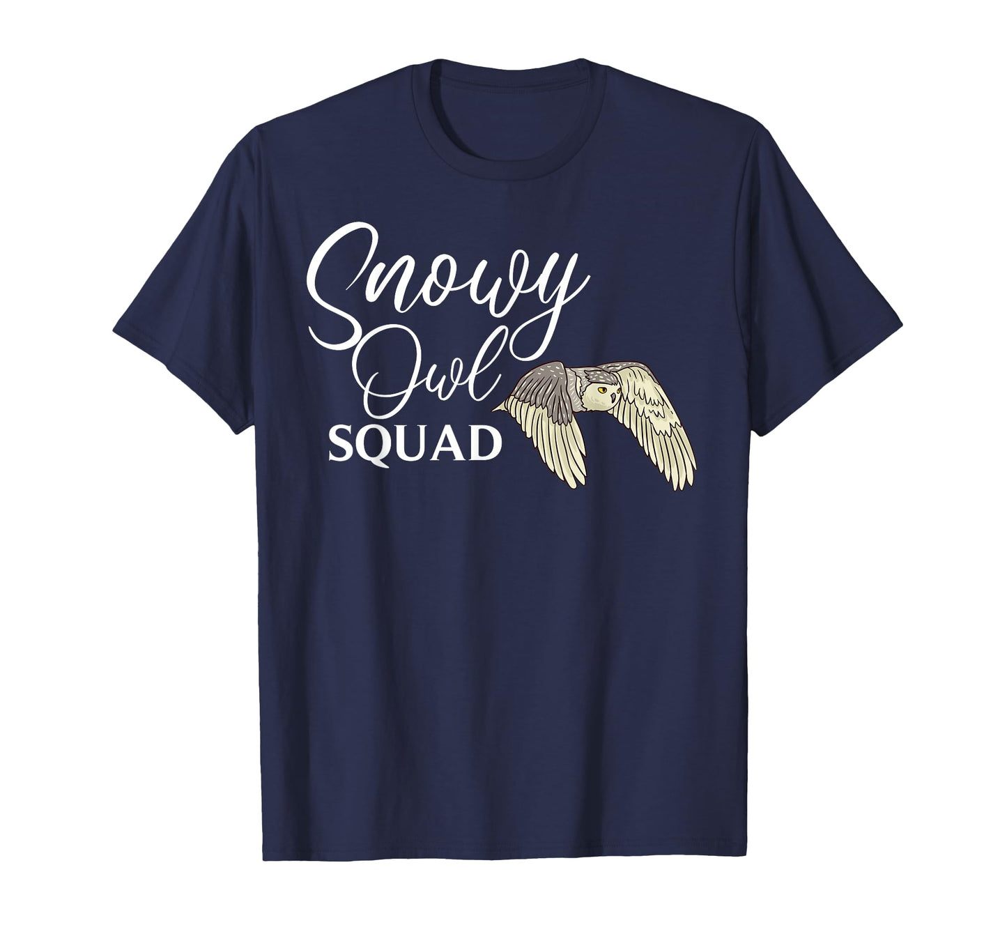 Snowy Owl Funny Birds Cute Animals T-Shirt