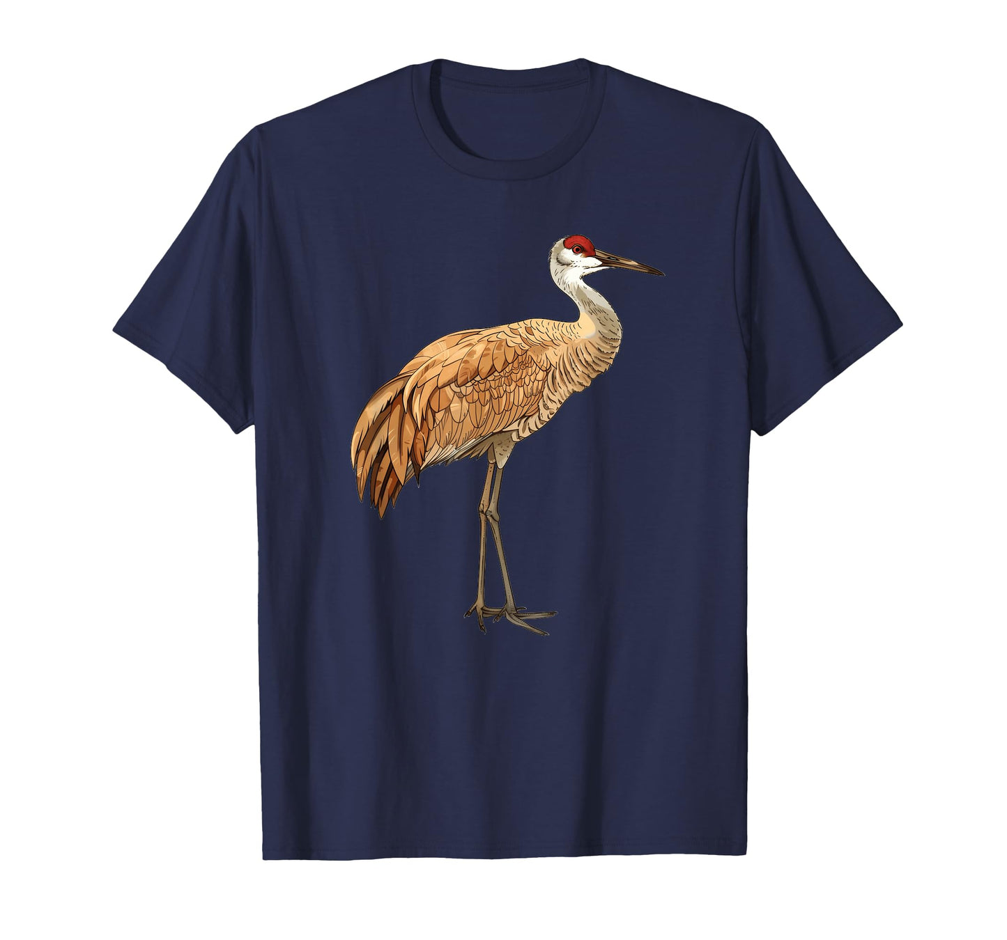 Sandhill Crane In A Thoughtful Pose T-Shirt