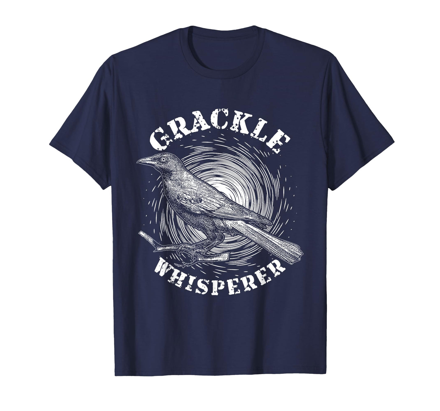 Blackbird Grackle Whisperer Design for Birdwatcher T-Shirt