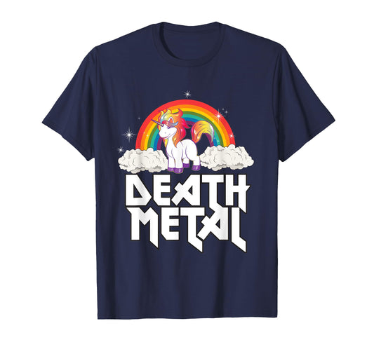 Heavy Metal Unicorn Death Metal Unicorn T-Shirt