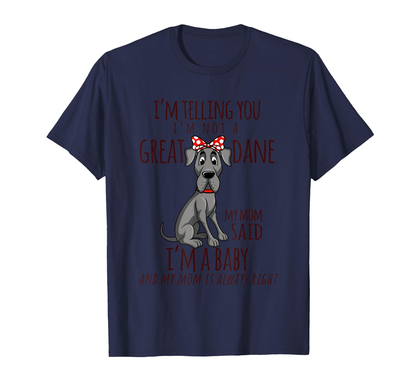 Funny Great Dane Dog Owner Pet Lover Puppy Women Kids Gift T-Shirt
