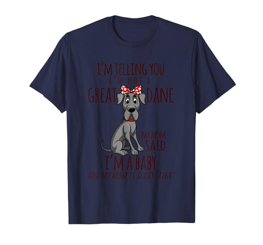 Funny Great Dane Dog Owner Pet Lover Puppy Women Kids Gift T-Shirt