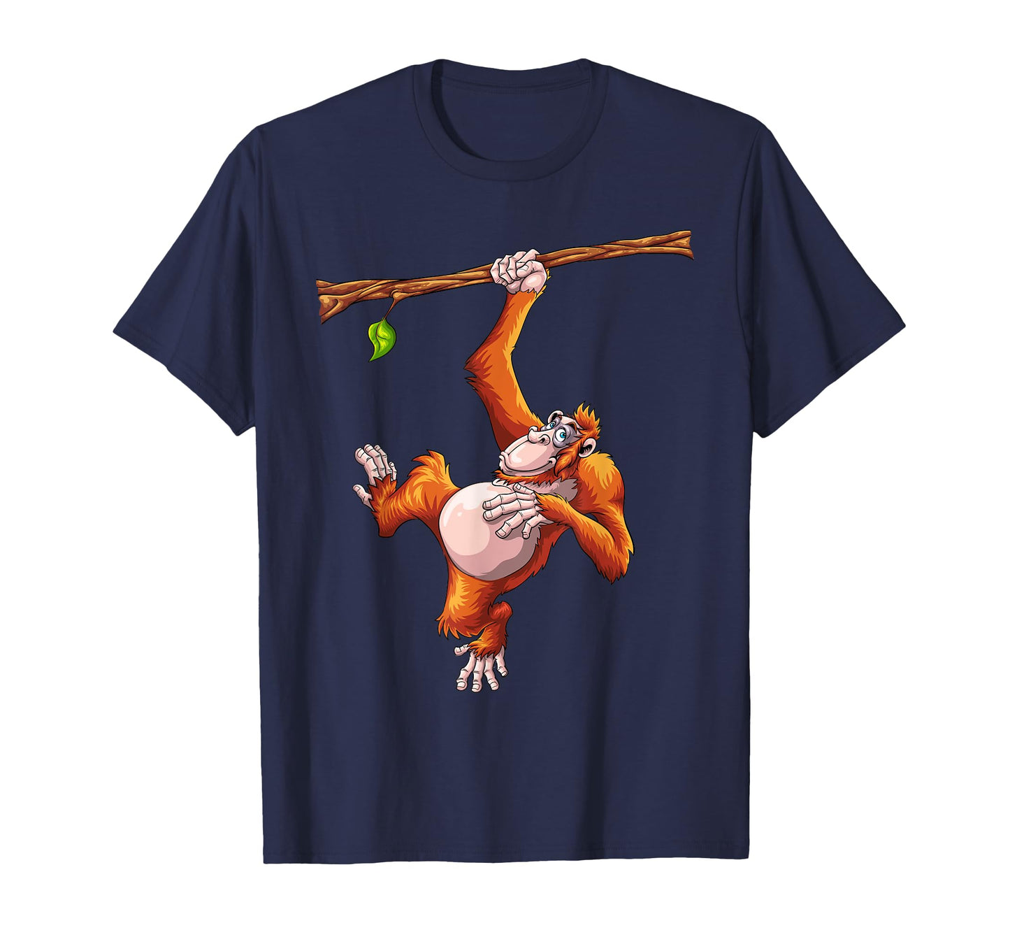 Cool Orangutan Art For Men Women Kids Orangutan Apes Lover T-Shirt