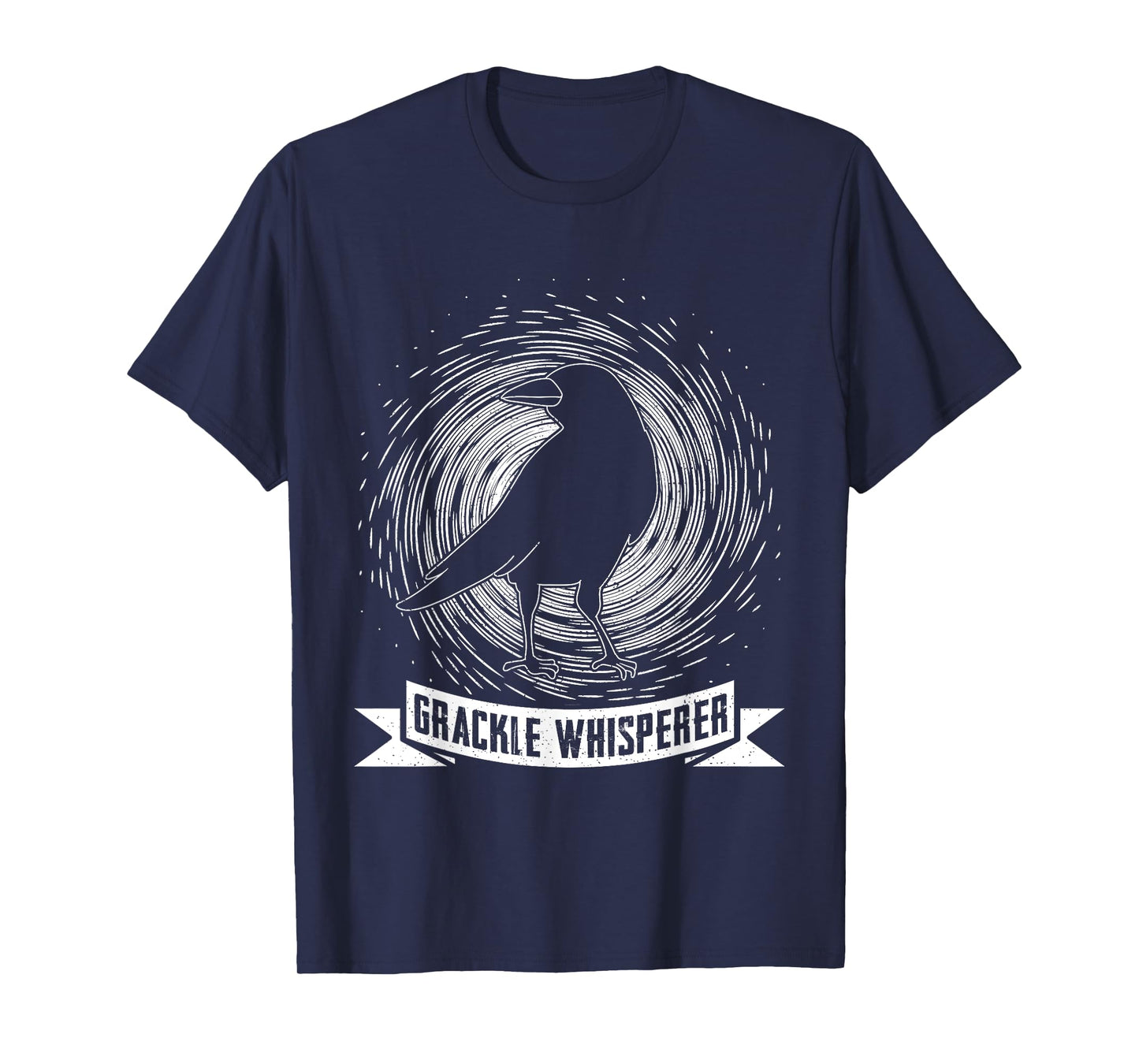 Blackbird Grackle Whisperer Design for Birdwatcher T-Shirt