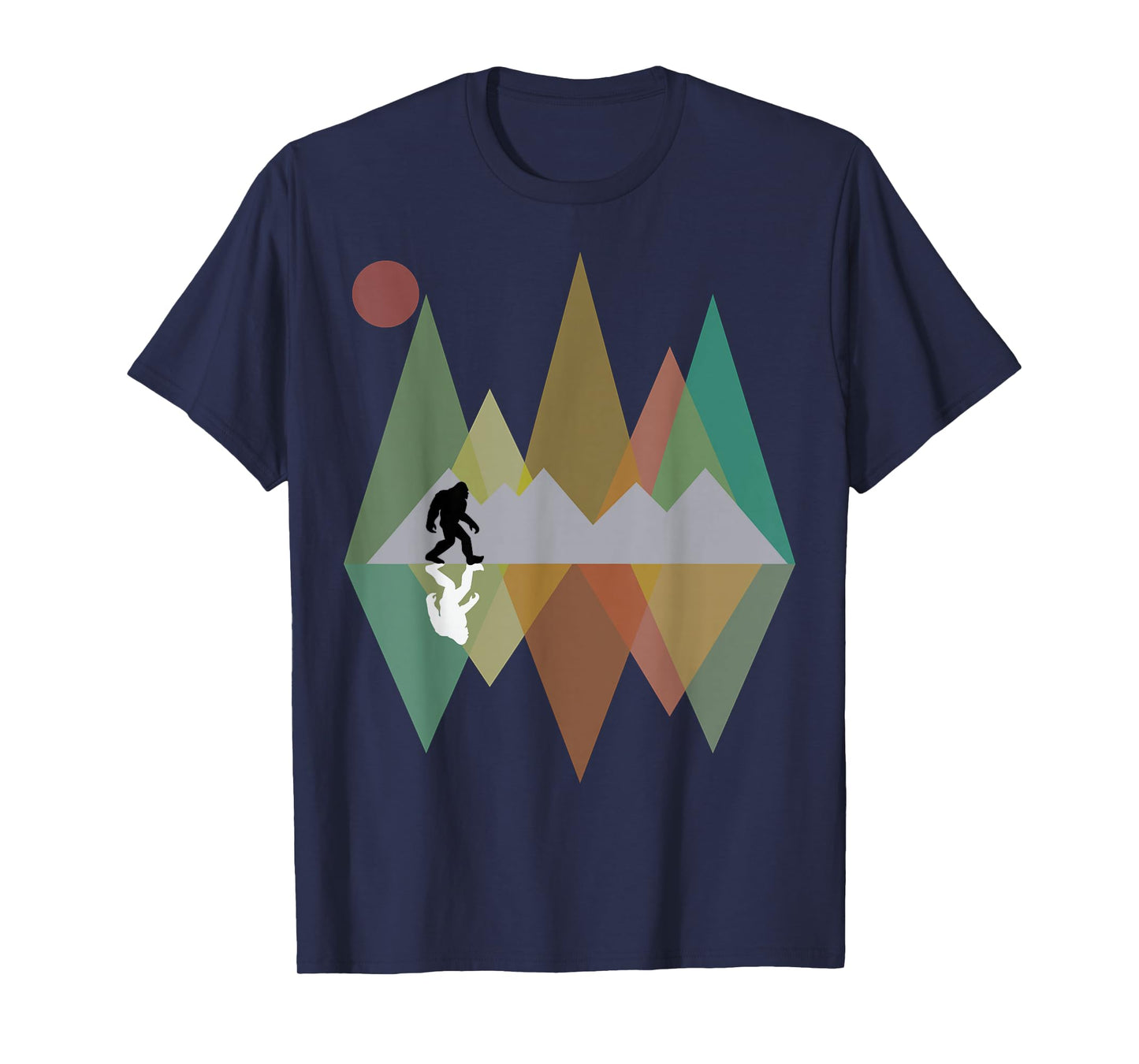 Bigfoot design retro mountain Bigfoot Sasquatch Yeti T-Shirt