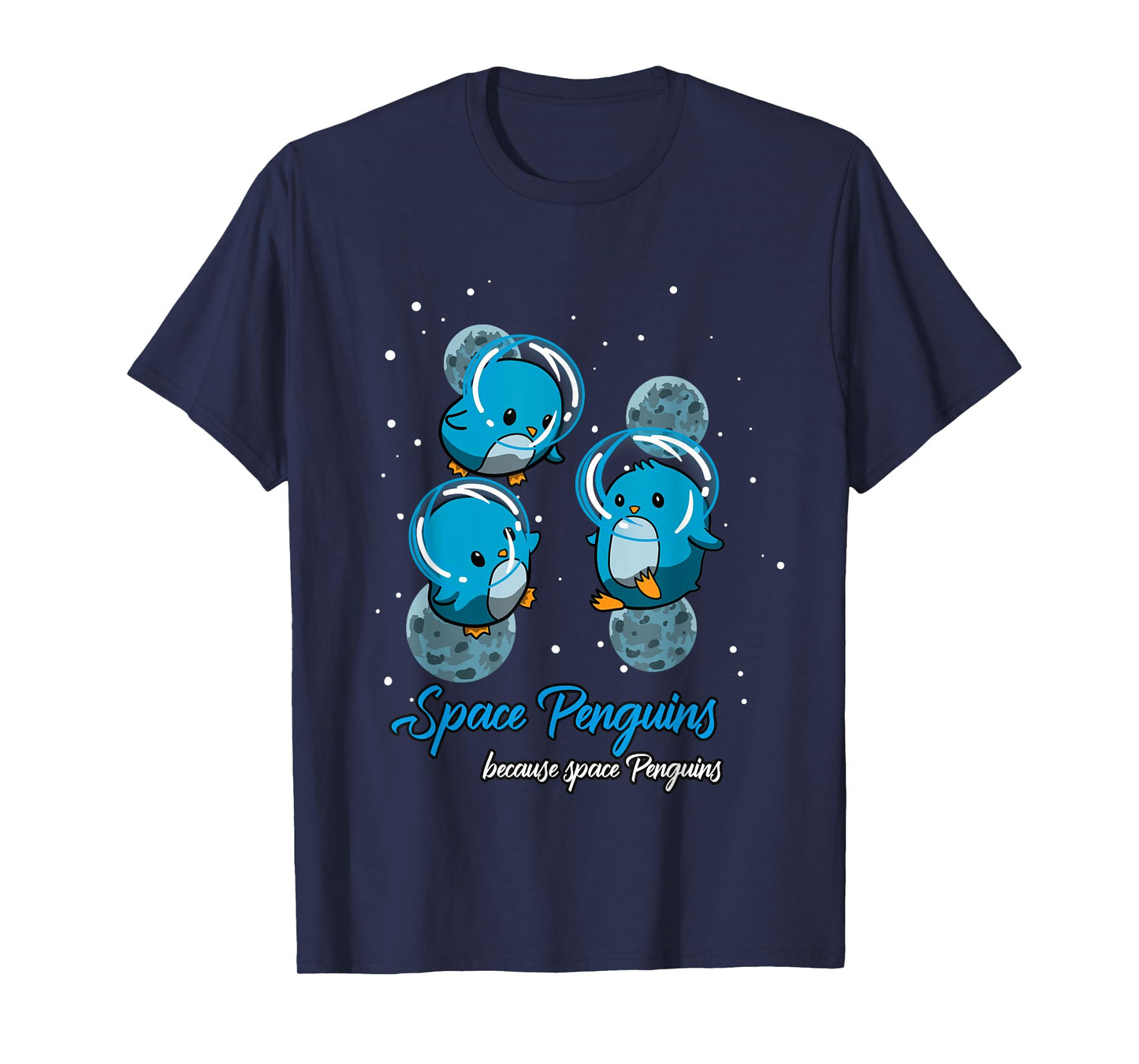 Space Penguins | Funny Astronaut Penguin T-Shirt