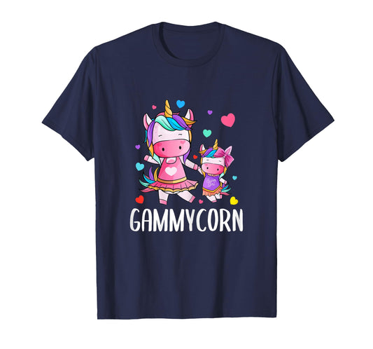Cute Unicorn Gammycorn Gifts For Mother's Day Mom Gammy T-Shirt