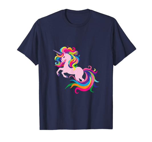 Princess Rainbow Unicorn T-Shirt