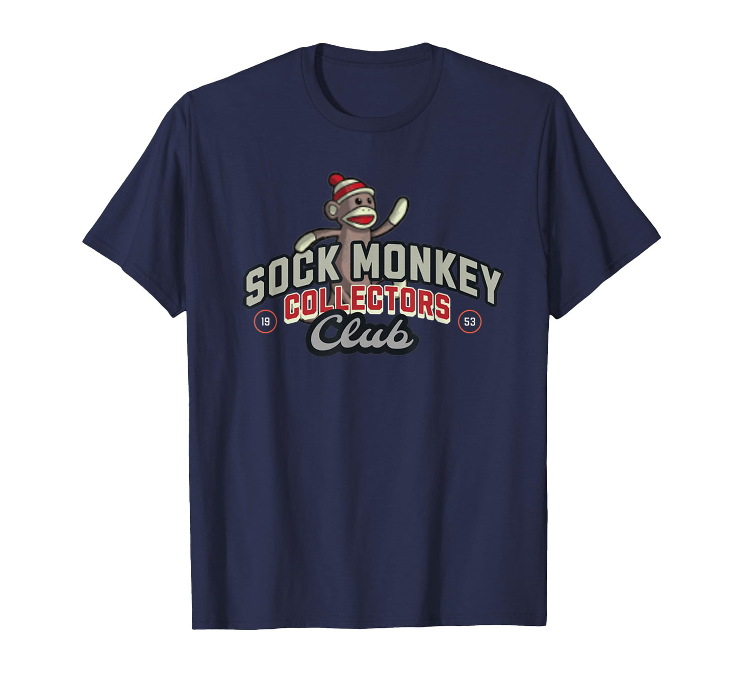 Sock Monkey Collectors Club Est 1953 Sock Monkey T-Shirt