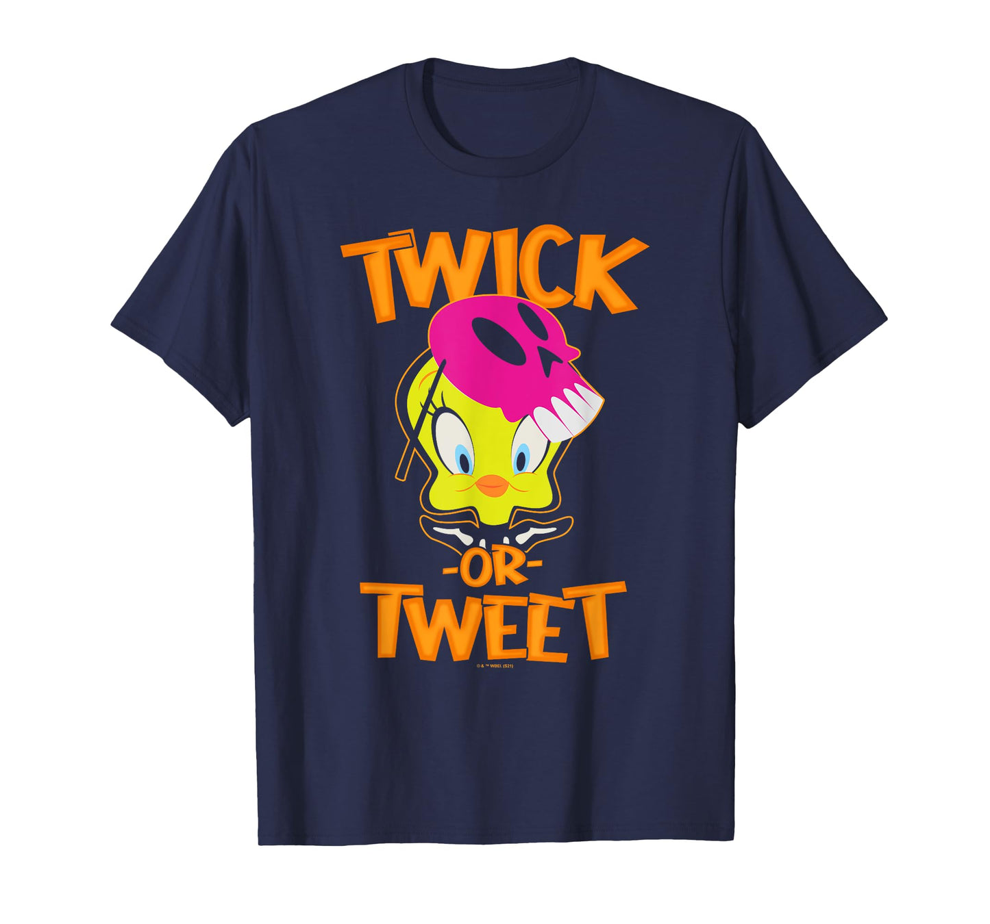 Looney Tunes Halloween Tweety Bird Twick Or Tweet T-Shirt
