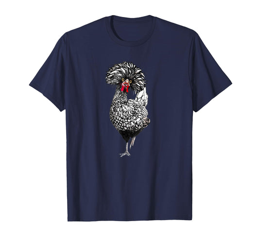 Funny Polish Chicken Shirt Backyard Chicken Coop Farm T-Shirt