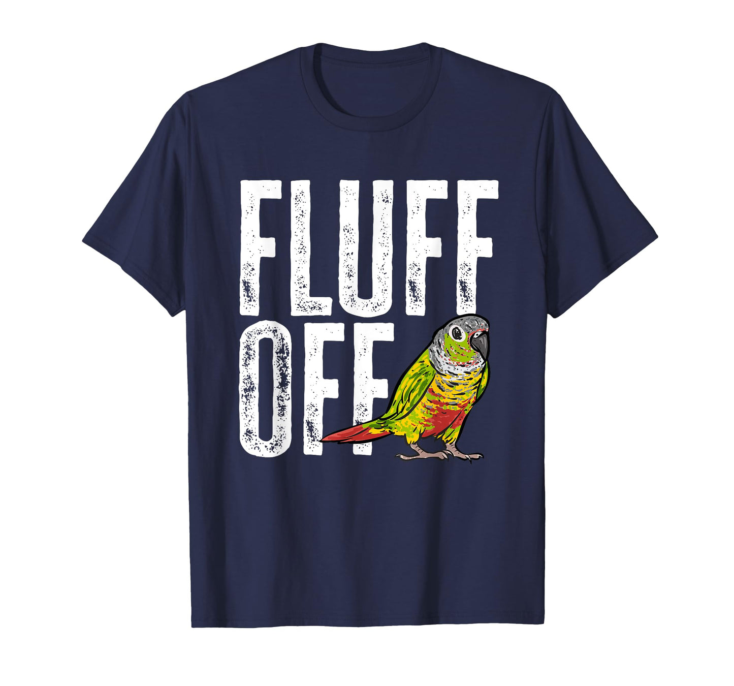 Green Cheek Conure Fluff Off Parrot Bird Conure T-Shirt