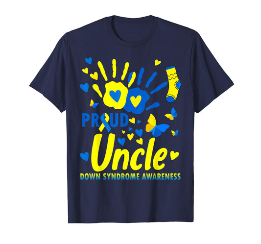 Proud Uncle World Down Syndrome Awareness Day Matching T-Shirt