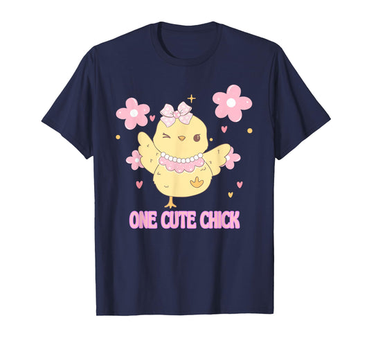 One Cute Chick - Funny Easter Chick for Kids T-Shirt