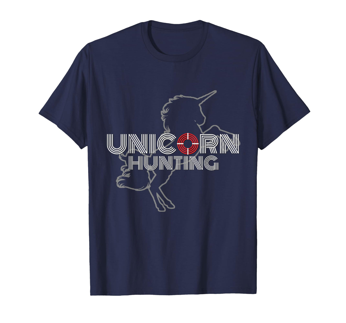 Crude Adult Humor Clothing Gifts Unicorn Hunting Swingers, Naughty Polyamory Couples Gift T-Shirt