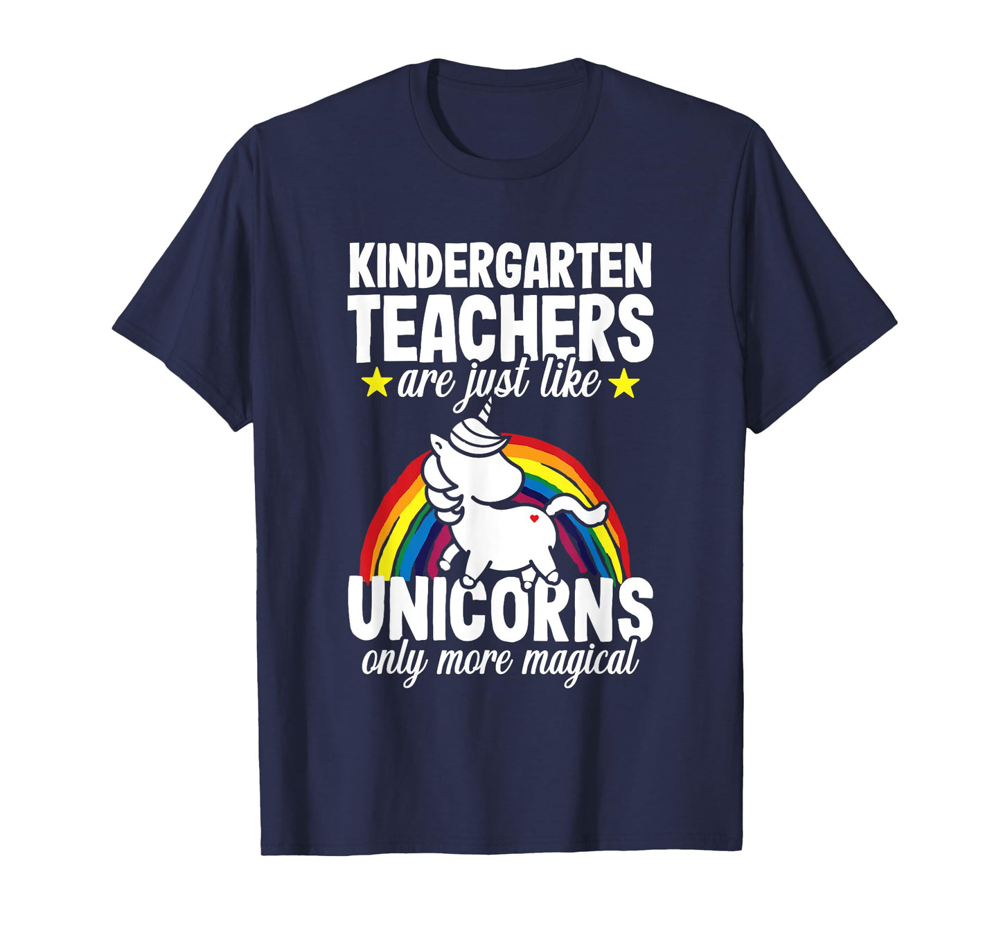 Kindergarten Teacher Unicorns Preschool Appreciation Men Women T-Shirt