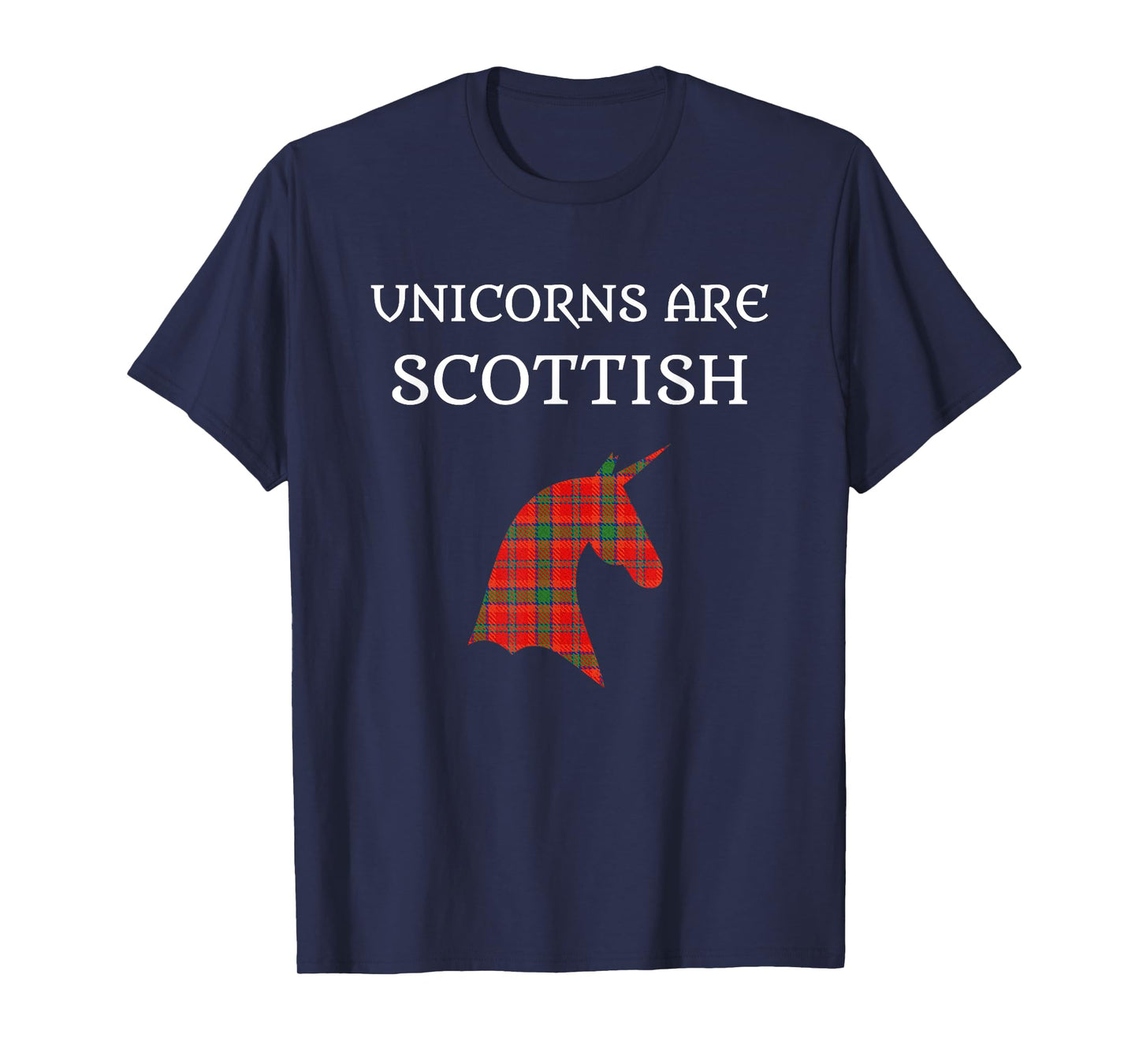 Unicorns Are Scottish Tartan Day Shirt