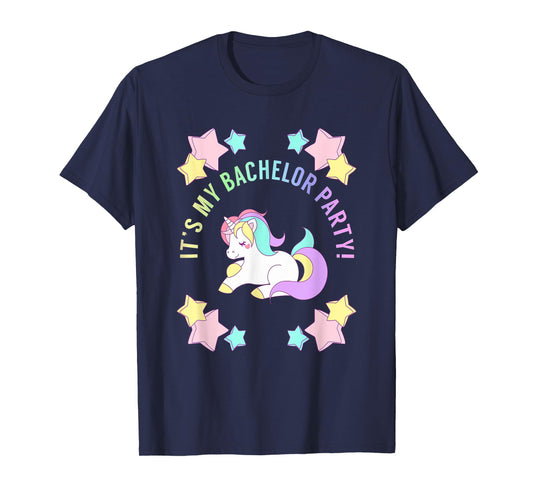 My Bachelor Party Shirt for Bachelor Party Apparel Unicorn T-Shirt