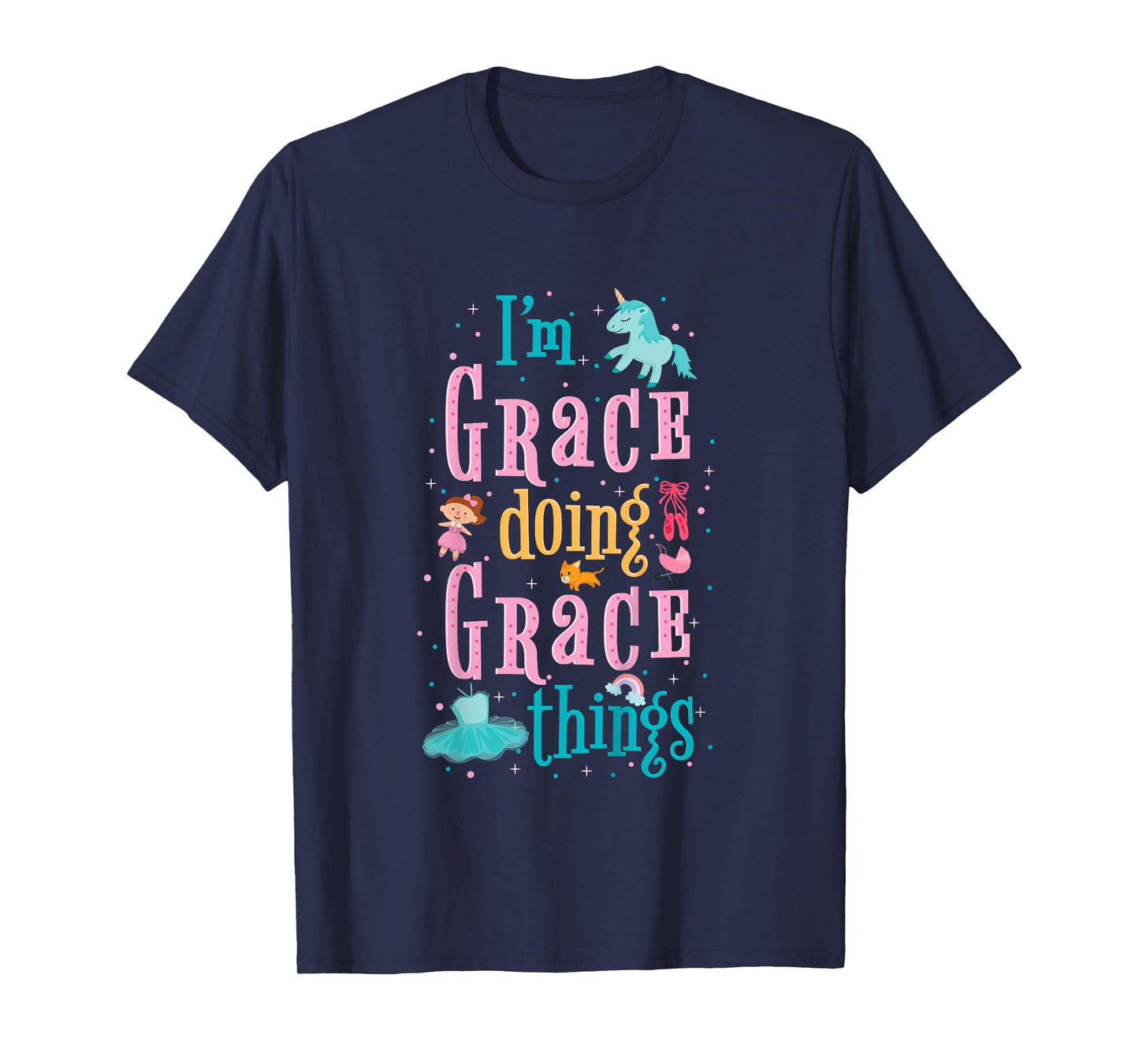 Cute shirt for kids or toddlers named Grace T-Shirt