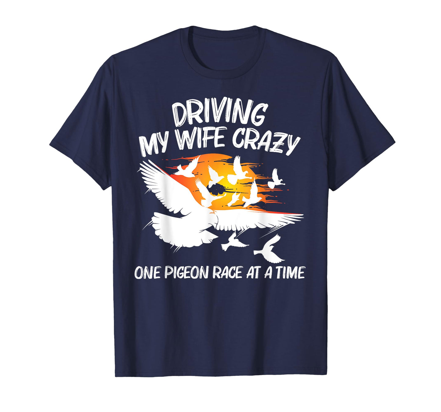Pigeon Racing Gift For Men Grandpa Homing Pigeon Bird Lovers T-Shirt