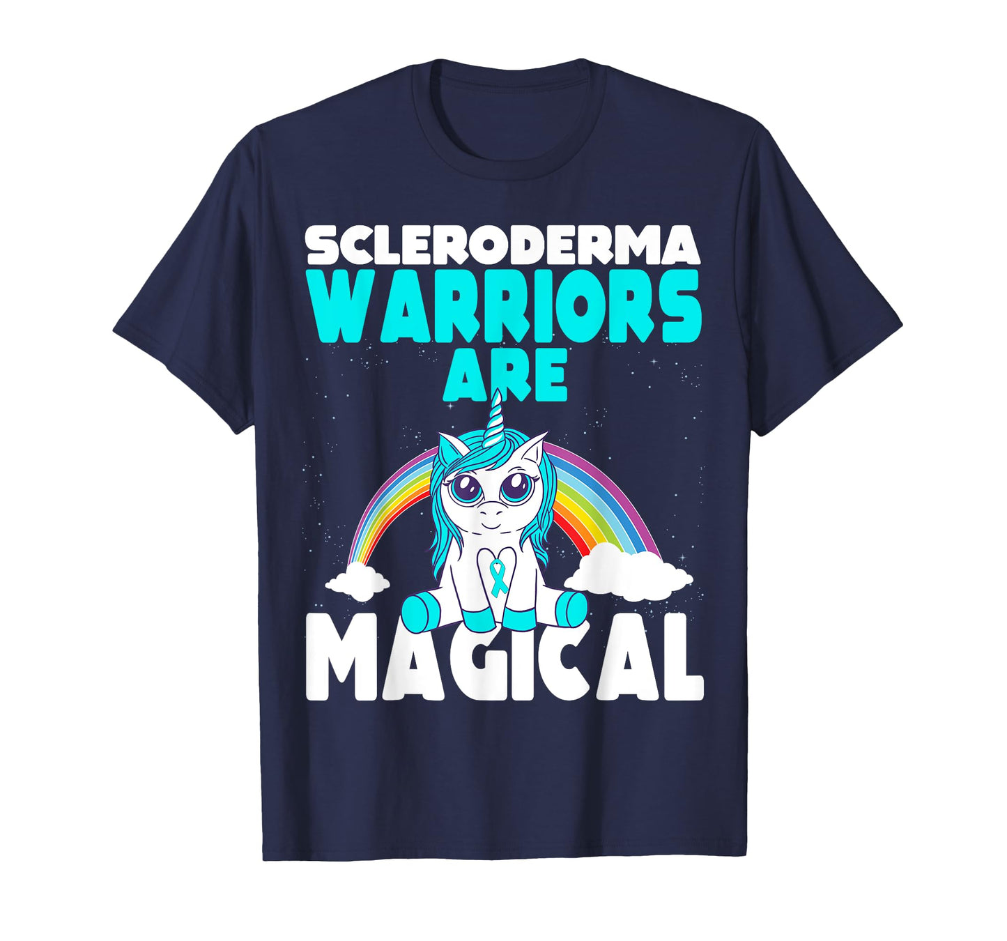 Scleroderma Awareness Disease Warriors are magical Unicorn T-Shirt