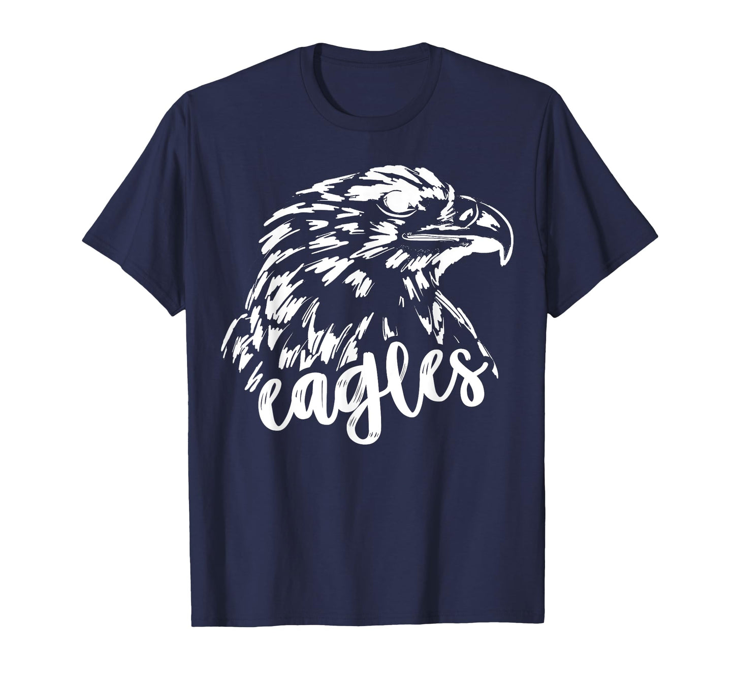 Retro Eagles Mascot, Unisex School Spirit, Eagle Sports T-Shirt