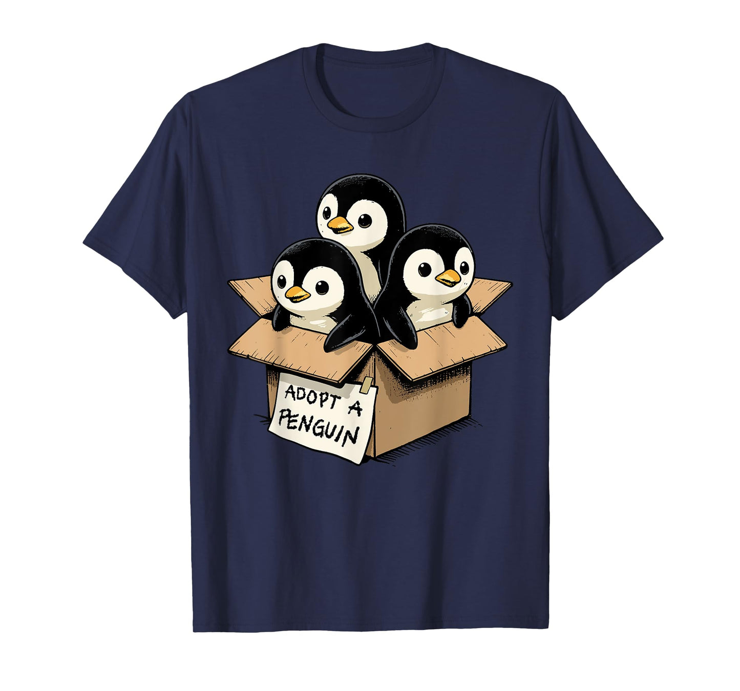 Adopt a Penguin Shirt Cute Little Animal Penguin Lover T-Shirt