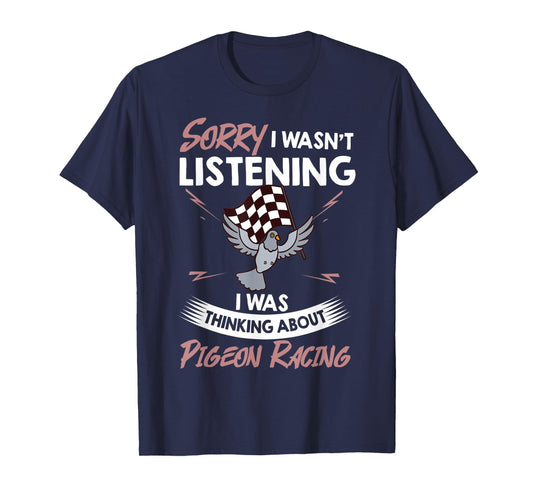 Pigeon Racing Trainer Bird Keeping Fancier Clock T-Shirt