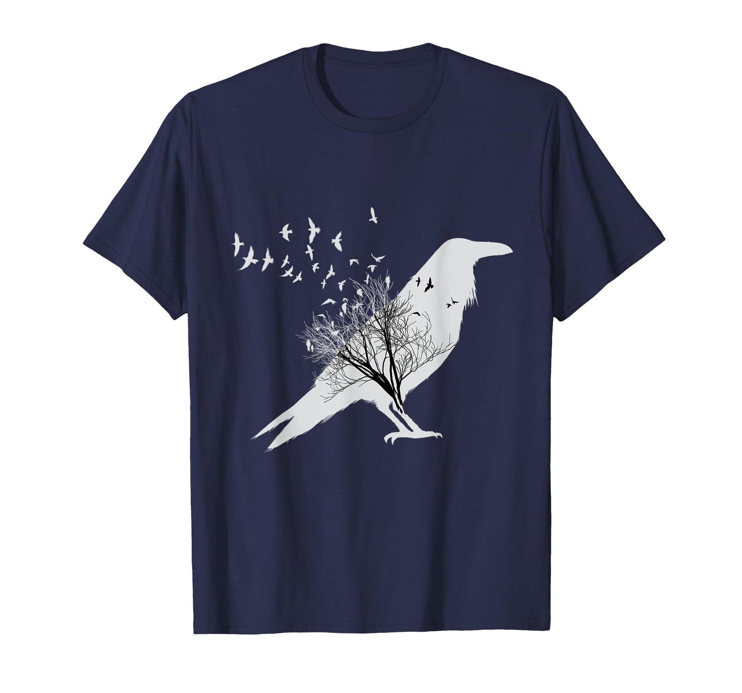 Black Crow Bird T-Shirt