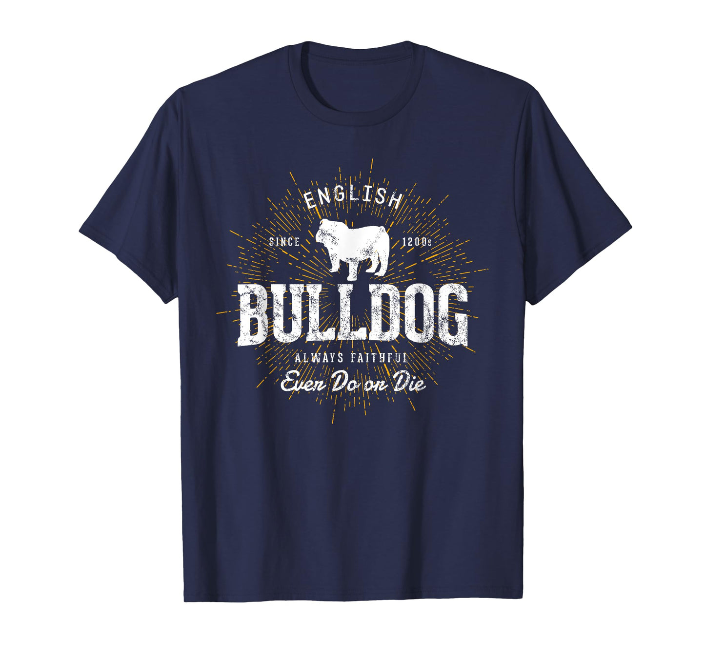 Vintage Style Retro Bulldog Men Women Kids T-Shirt