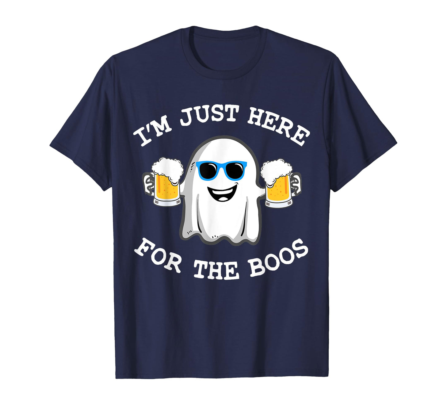 Funny Halloween I'm just here for the boos costume gift T-Shirt