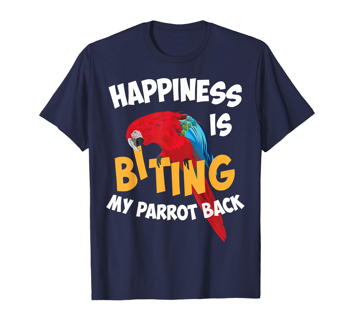 Cool Parrot Art For Men Women Cockatoo Cockatiel Macaw Bird T-Shirt
