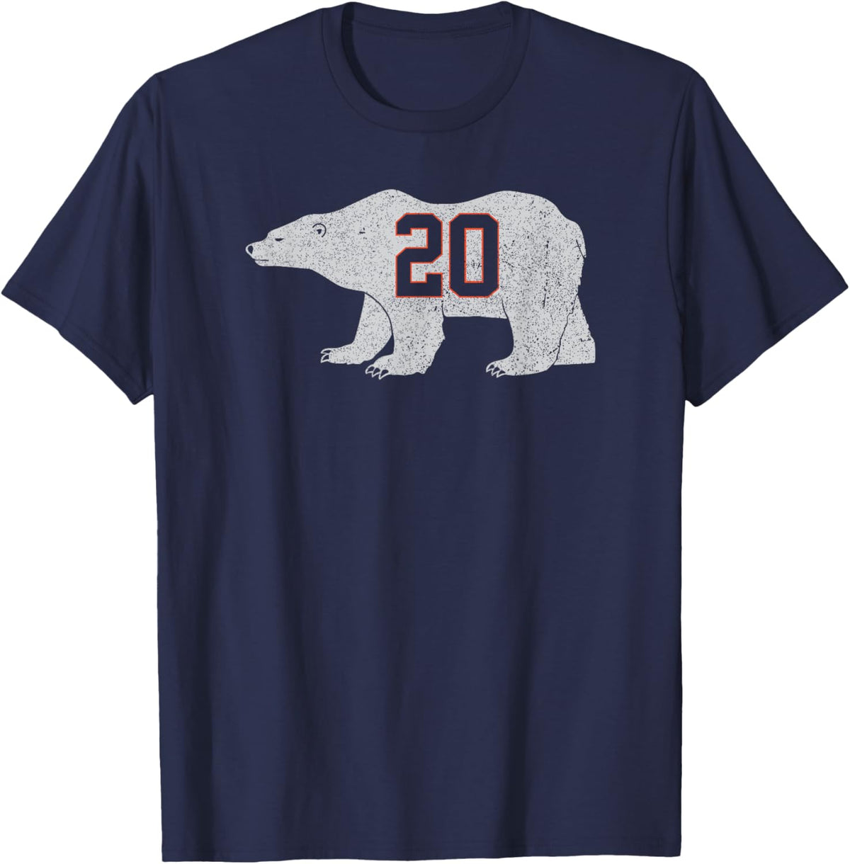 GOAT 20 Vintage Polar Bear T-Shirt